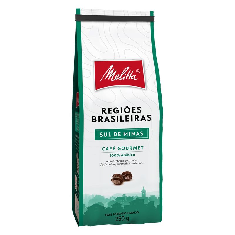 Cafe-Torrado-e-Moido-Melitta-Gourmet-Regioes-Brasileiras-Sul-de-Minas-250g