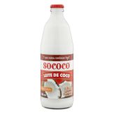 Leite de Coco Tradicional Sococo Garrafa 500ml