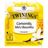 Chá Camomila, Mel e Baunilha Infusions Twinings Caixa 15g com 10 Unidades