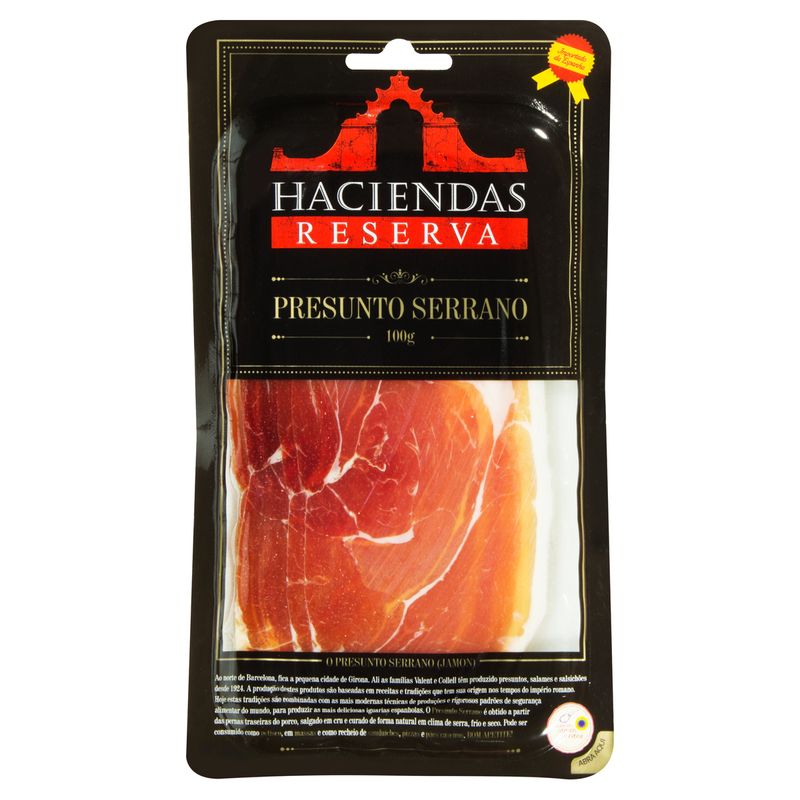 Presunto-Serrano-Fatiado-Haciendas-Reserva-Pacote-100g
