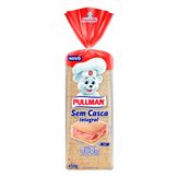Pão de Forma Integral sem Casca Pullman Pacote 450g