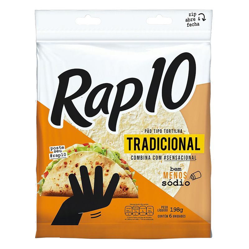 Pao-Tortilha-Tradicional-Rap10-Pouch-198g