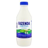 Leite Pasteurizado Homogeneizado Tipo A Integral Fazenda Bela Vista Garrafa 1l