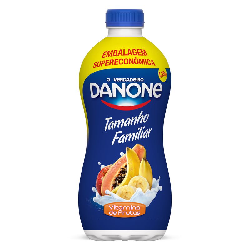 Iogurte-Integral-Vitamina-de-Frutas-Danone-Garrafa-135kg-Embalagem-Supereconomica