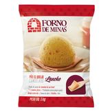 Pão de Queijo Congelado Lanche Forno de Minas Pacote 1kg