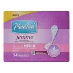 Protetor-Diario-sem-Abas-Medio-Plenitud-Femme-Pacote-14-Unidades