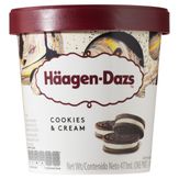 Sorvete Cookies & Cream Häagen-Dazs Pote 473ml