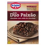 Mistura para Bolo Chocolate Duo Paixão Dr. Oetker Caixa 450g