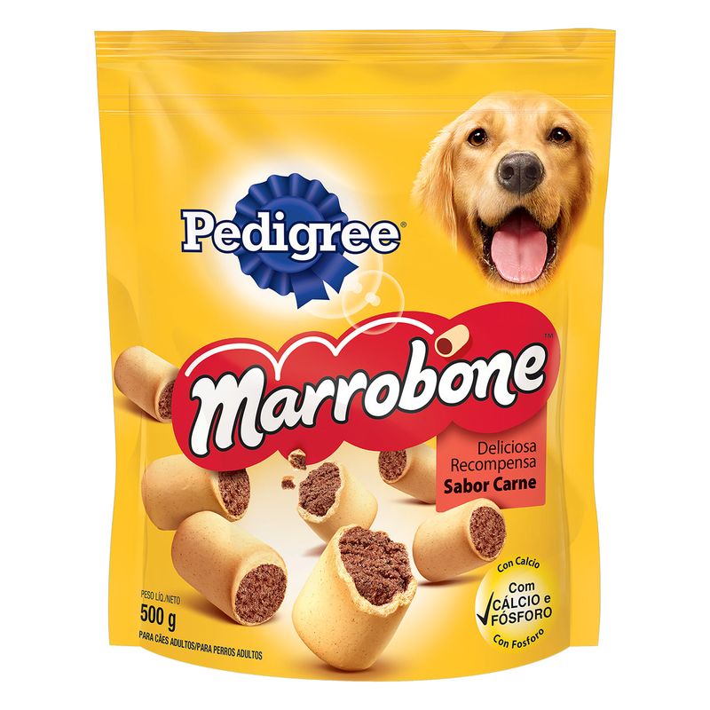 Petisco-para-Caes-Adultos-Carne-Pedigree-Marrobone-Pouch-500g