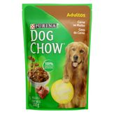 Sachê Dog Chow Carne Ao Molho Com 15 Unidades De 100g Cada