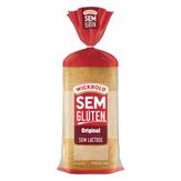 Pão de Forma Original sem Glúten Zero Lactose Wickbold Pacote 300g