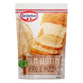 Mistura para Pão e Pizza sem Glúten Dr. Oetker Pacote 300g