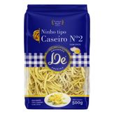 Macarrão com Ovos Caseiro Ninho 2 de Pacote 500g