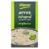 Arroz Integral Orgânico Cozido no Vapor Vapza Caixa 250g