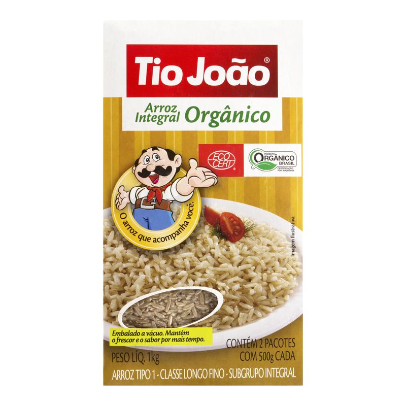 Pack-Arroz-Integral-Organico-Tio-Joao-500g-com-2-Unidades