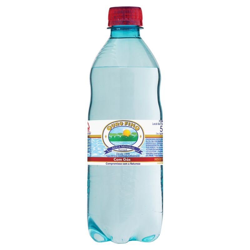 Agua-Mineral-Natural-com-Gas-Ouro-Fino-Garrafa-500ml