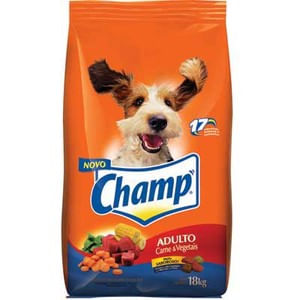 Alimento-para-Caes-Adultos-Carne---Cereal-Champ-Pacote-18kg