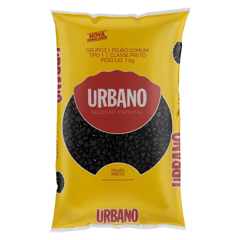 Feijao-Preto-Tipo-1-Urbano-Selecao-Especial-Pacote-1kg