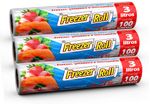 Saco-para-alimentos-Freezer-Roll-3-litros-transparente-conjunto-com-3-rolos-com-100-sacos-cada