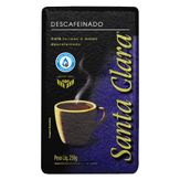 Café Torrado e Moído Descafeinado Santa Clara Pack com 2 Unidades 250g Cada