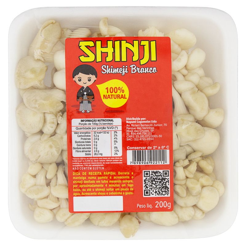 Cogumelo-Shimeji-Branco-Shinji-200g