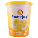 Manteiga de Primeira Qualidade com Sal Piracanjuba Pote 500g