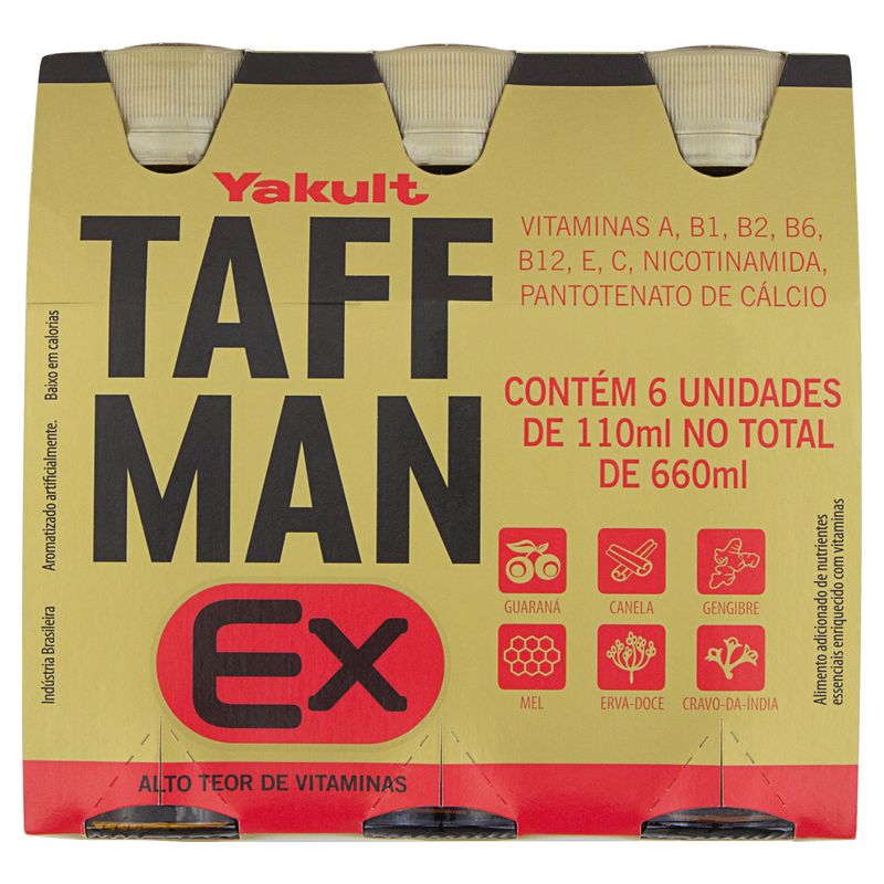 Pack-Bebida-a-Base-de-Vitaminas-Yakult-Taffman-EX-6-Unidades-110ml-Cada