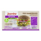 Pão para Hambúrguer Australiano sem Glúten Jasmine Pacote 300g