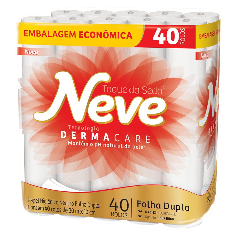 Papel-Higienico-Folha-Dupla-Neutro-Neve-30m-com-40-Unidades