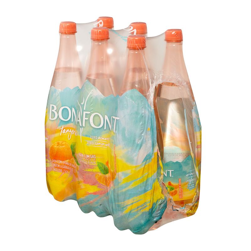 Pack-de-Agua-Saborizada-com-Gas-Tangerina-Bonafont-Garrafa-127l-com-3-Unidades