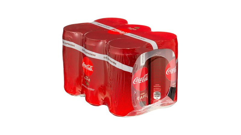 Refrigerente Coca-Cola Plus Café Expresso Pack com 6 Latas 220ml Cada -  Sam's Club