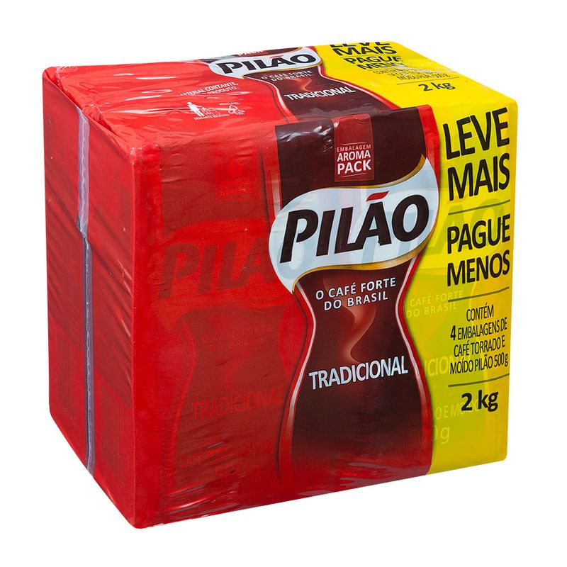 Pack-Cafe-Pilao-Tradicional-4-Unidades-500g-Cada