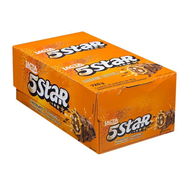 Pack-Chocolate-Caramelo-5-Star-Lacta-40g-com-18-Unidades