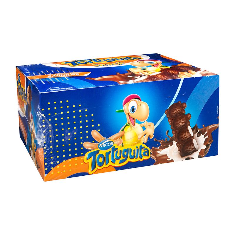 Pack-Chocolate-Tortuguita-de-Baunilha-Arcor-28g-com-24-Unidades