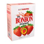 Pack-Suco-de-Morango-New---Best-Haitai-Bonbon-12-Unidades-com-235ml-Cada