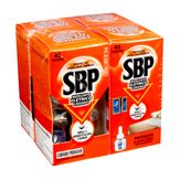 Repelente Elétrico SBP 45N Refil Pack com 4 Unidades 35ml Cada