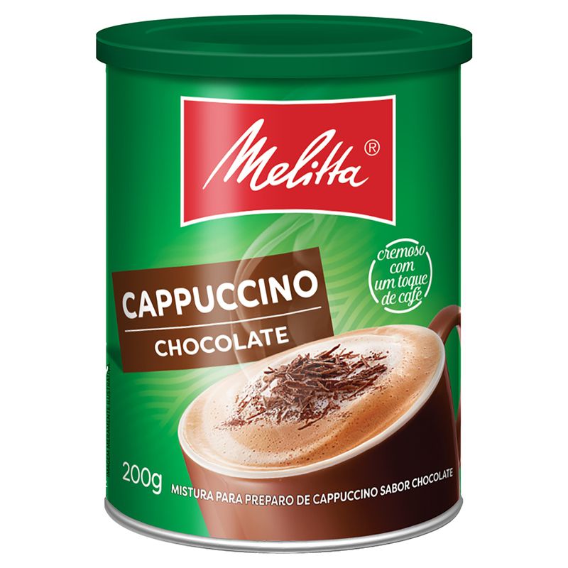 Cappuccino-Soluvel-Chocolate-Melitta-200g