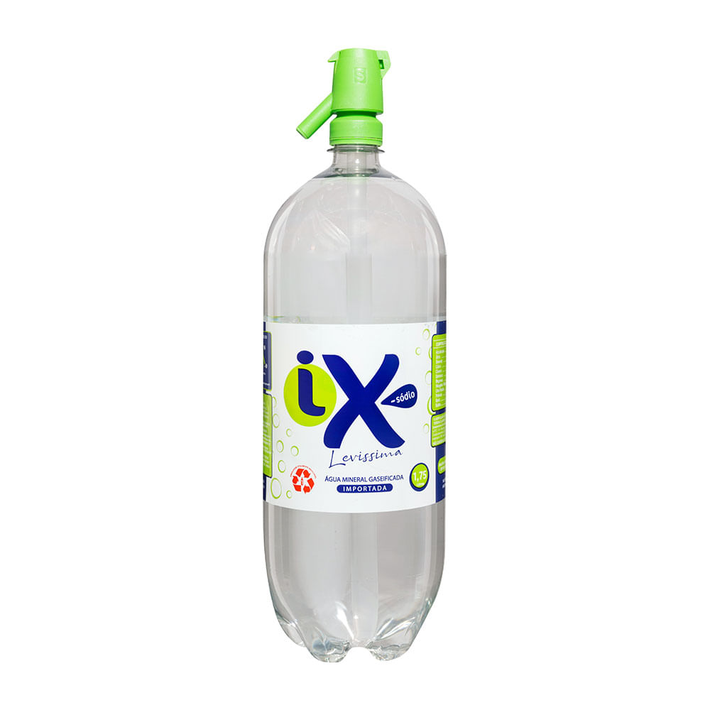 Água Mineral Gaseificada Soda Garrafa LX 1.75l - Sam's Club