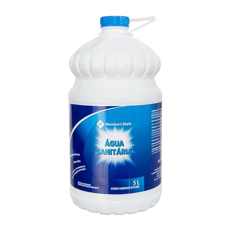 Água sanitária Member's mark 5 litros