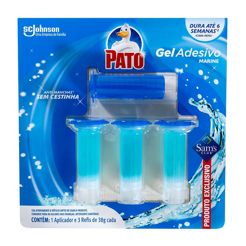 Gel-Sanitario-com-Aplicador-Pato-Purific-Marine-38g-com-3-Unidades-