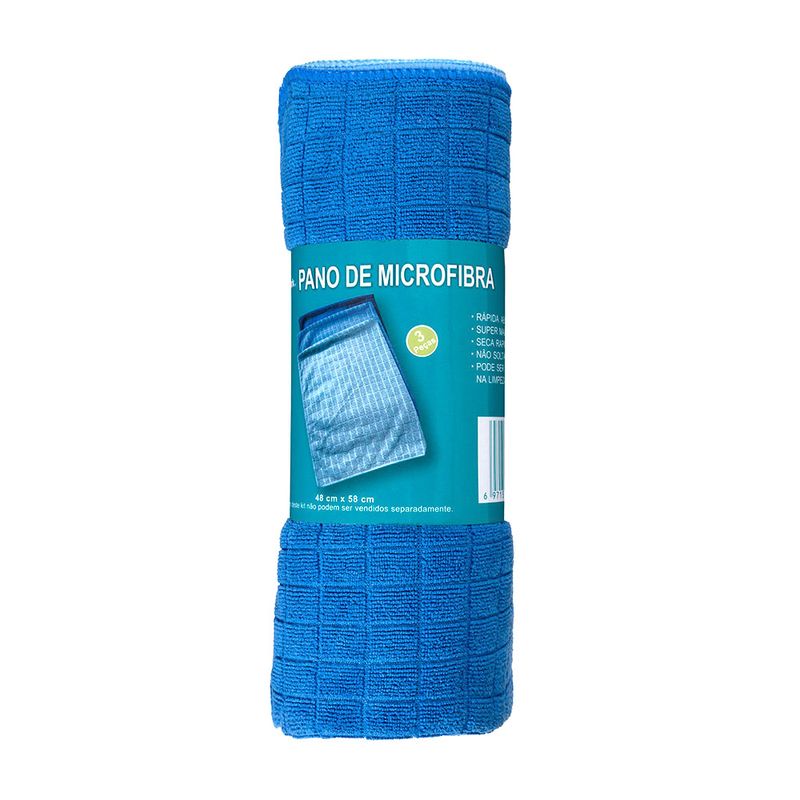 Panos-de-Microfibra-Azul-Member-s-Mark-3-Unidades-