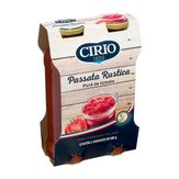Purê de Tomate Passata Rustica Cirio Pack com 2 Unidades 680g Cada