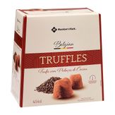 Trufas com Pedaços de Cacau Member's Mark Caixa 454g