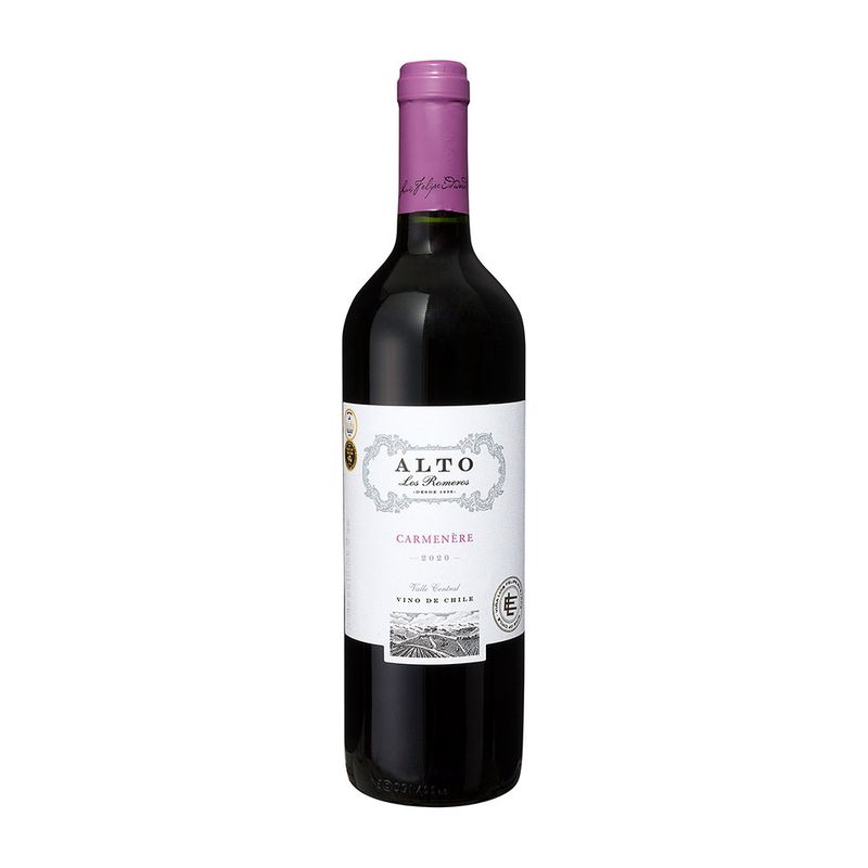 Vinho-Tinto-Chileno-Alto-Los-Romeros-Carmenere-750ml