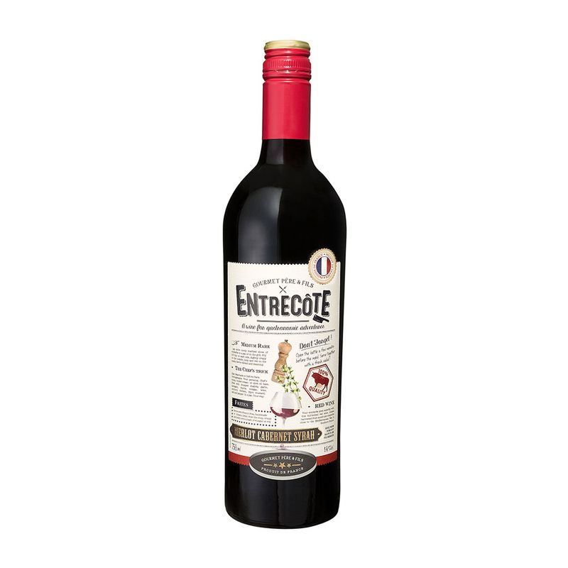 Vinho-Tinto-Frances-Entrecote-Merlot-Cabernet-Syrah-750ml
