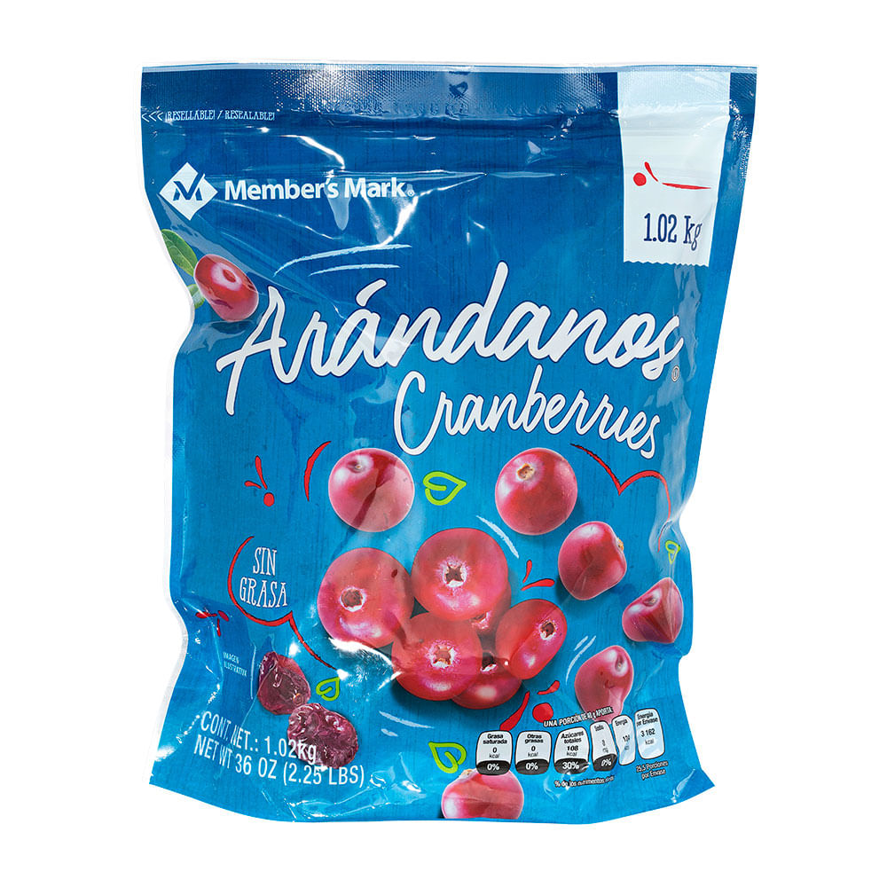 Cranberries Member's Mark Pacote 1,02Kg
