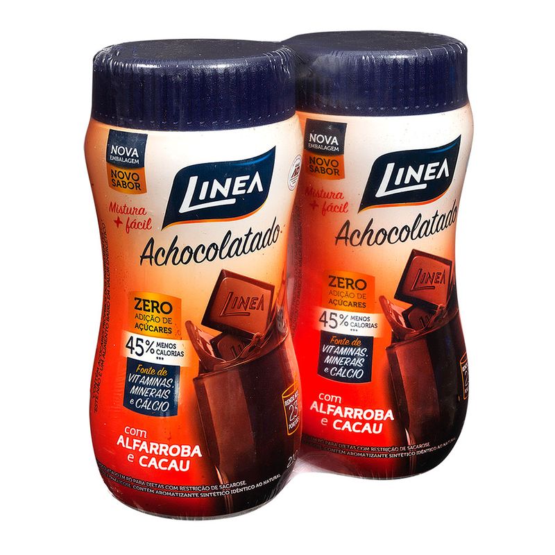 Achocolatado-Zero-Acucar-Linea-Pack-com-2-Unidades-210g-Cada