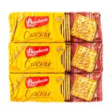 Cream Cracker Levíssimo Bauducco Pack com 3 Unidades 200g Cada