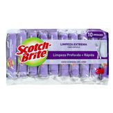 Esponja Limpeza Extrema Scotch-Brite Pack com 10 Unidades