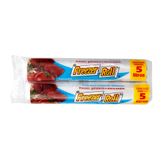 Saco para Conservar Alimentos Freezer-Roll Pack com 5 litros com 2 Rolos com 100 Unidades Cada